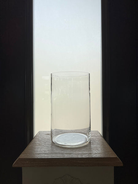 Cylinder Clear Vase 20x40cm