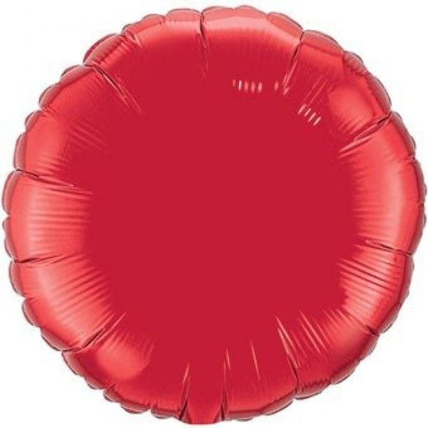 Ruby Red Round 18 inch