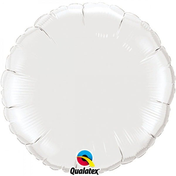 White Round 18 inch