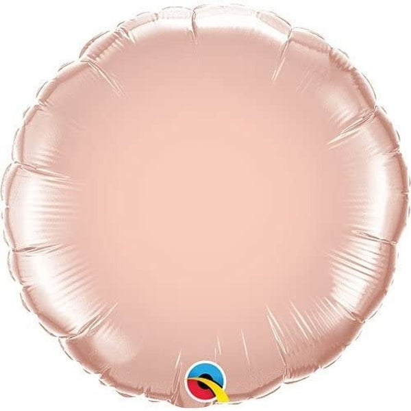 Rose Gold Chrome Round 18 inch