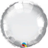 Round Chrome Silver 18 inch