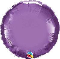 Purple Chrome Round 18 inch